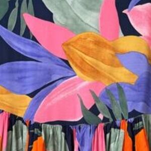 Anthropologie Leonard Floral Skirt in Tropical Maxie